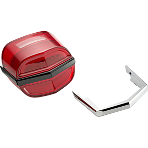 Taillight - Red Lens - with License Plate Light 40900