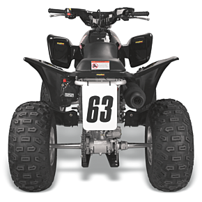 Universal Number Plate - 7" x 10" - White 509911