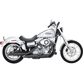 3" Twin Slash Slip-On Muffler - Black 46838