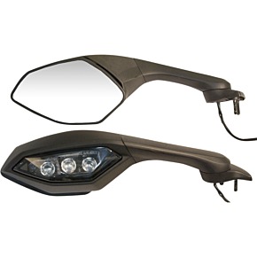Yamaha Mirror - Black - Right 20-37501