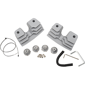 Spark Plug Cover - Silver - Twin Cam 0940-1314