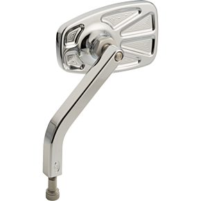 Mirror - No. 8 Cafe - OEM - Rectangle - Chrome - Left 03-057-3L