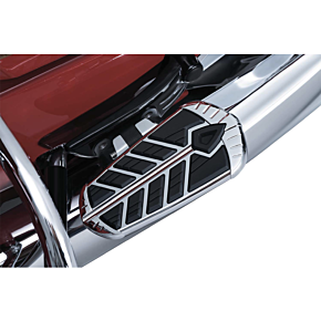 Kuryakyn Passenger Spear Floorboard Insert - Chrome