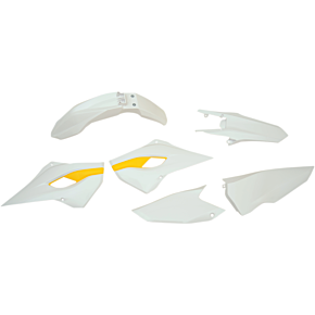 Acerbis Plastic Body Kit - White/Yellow OE '15