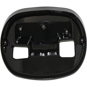 Custom Dynamics Taillight Base Plate - Black TL-BASEPLATE-B