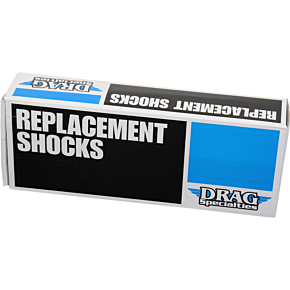 Drag Specialties Shocks Replacement Shock Absorbers - Chrome - 12" C16-0125