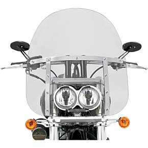 Memphis Shades Fats Windshield - 17" - Clear - FXDF MEM6830
