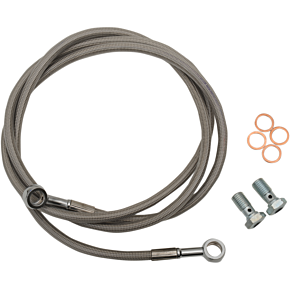 Parts Unlimited +6" Brake Line - Arctic Cat/Yamaha