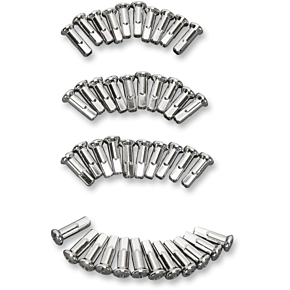 Spoke Nipples - Chrome - Standard Length DS-380112