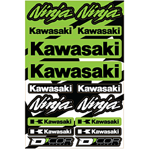 Decal Sheet - Kawasaki Street 40-20-102