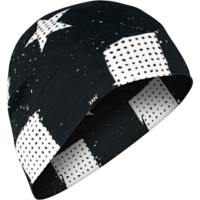 SportFlex® Beanie - Black & White Flag WHLL091
