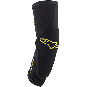 Paragon Plus Knee Guards - Black/Yellow - Small 1652419-1047-SM