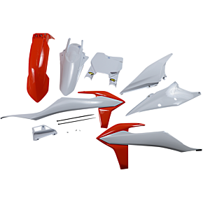 Cycra Plastic Body Kit - OEM Orange/White 1CYC-9426-00