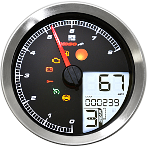 Koso North America TSCH MULTI METR HD-04 SIL BA051221