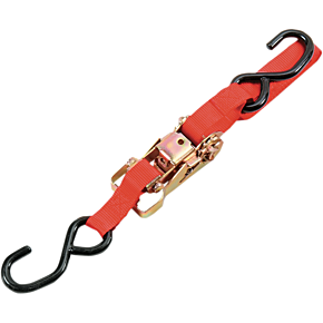 Parts Unlimited 1.5" Ratchet Tie-Down - Red