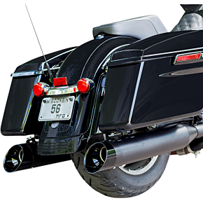 Ss Cycle 4-1/2" Black MK45 Cutlass Performance Mufflers 550-1016