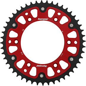 Supersprox Stealth Rear Sprocket - 48 Tooth - Red - Honda RST-210-48-RED