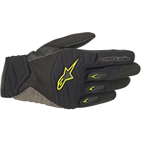 Alpinestars Shore Gloves - Black/Yellow - 2XL