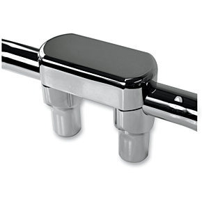 Risers - Hefty - Top - 3" - Chrome LA-7446-03