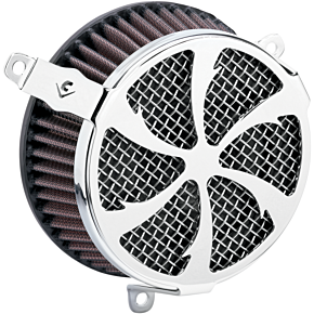 Swept Air Filter - Chrome - VT1300 06-0137-01-SB