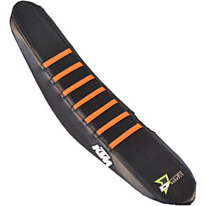 Dcor Visuals Seat Cover - Black/Orange - SX '11-'16 30-30-205