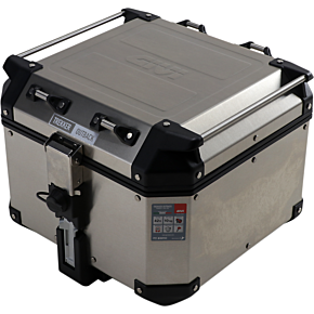 GIVI Outback Case - Top - Silver - 42 liter