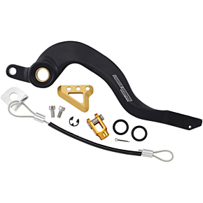 Moose Racing Brake Pedal - Gold - Suzuki