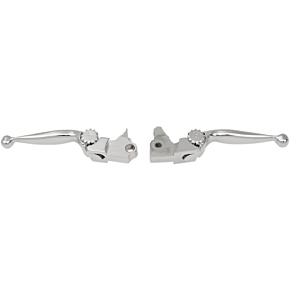 Powerstands Racing Lever Set - Journey - Harley Davidson - Chrome 12-00612-20
