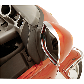 Show Chrome Mirror Trim Visor - Chrome 52-683