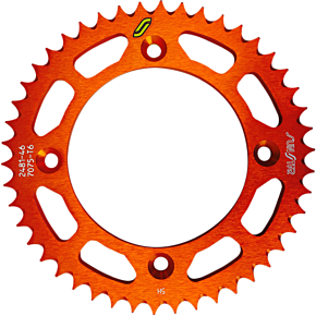 Sunstar Sprockets Rear Sprocket - 46-Tooth - Husqvarna/KTM - Orange
