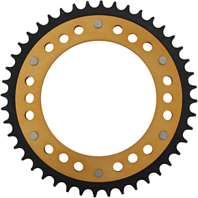 Supersprox Stealth Rear Sprocket - 44 Tooth - Gold - Honda RST-1306-44-GLD