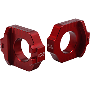 Works Connection Elite Axle Block - Red 17-270
