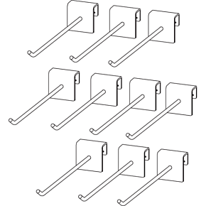 Display Glove Peg Kit - 10 Pack 9903-0491