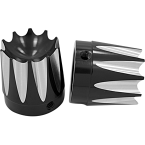 Front Axle Nut Cover - Black - Excalibur - Large/Small AXL-EX-ANO-TOUR