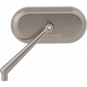 Mirror - Side View - Oval - Titanium - Left 13-186
