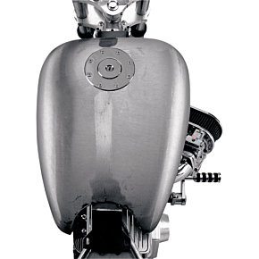 Single Locking Aero Cap Gas Tank - 2" Extended 2107-1737