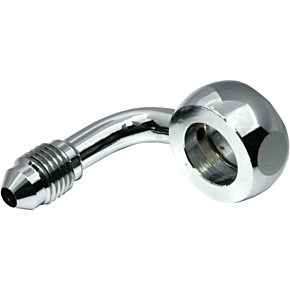 Banjo Fitting - 7/16" - AN3 90° - Chrome 1703-56