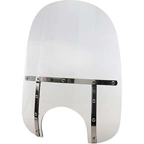 Fats Windshield - 21" - 9" Headlight - Solar MEM3819