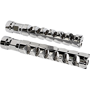 Muzzle Break Footpegs - Rigid Mount - Chrome PF121-AKC