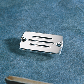 Accutronix Master Cylinder Cover - Milled - Chrome C199-MC