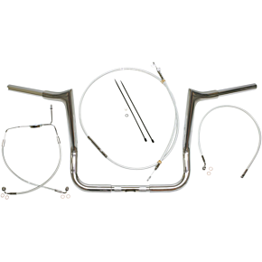Magnum Handlebar Kit - Viking - 10" - Sterling Chromite II® 38830-410