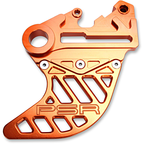 Powerstands Racing Rear Disc Guard - Orange 08-04101-28