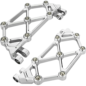 Mini Diamond Floorboards - Driver - Chrome - FLT 410-046