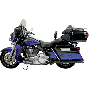 Mega Power Pseudo Muffler - Black - '09 - '20 FL 1F49RB