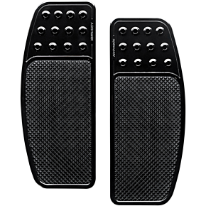 Accutronix Front Floorboards - Extended - Black - Drilled - Original - Chief FBF91-KDOB
