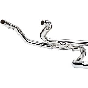 Cobra Pro Chamber Headpipes - Chrome 6255