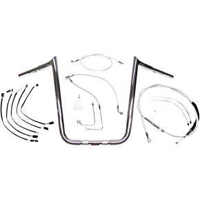 Magnum Handlebar Kit - Viking - 14" - Sterling Chromite II® 38878-314