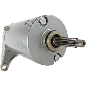 Parts Unlimited Starter Motor - Victory - Silver