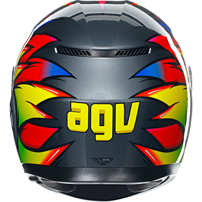 K3 Helmet - Birdy 2.0 - Gray/Yellow/Red - XL 2118381004012XL