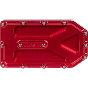 Aggressor Brake Pedal Pad - Red - Touring TSC-2220-2
